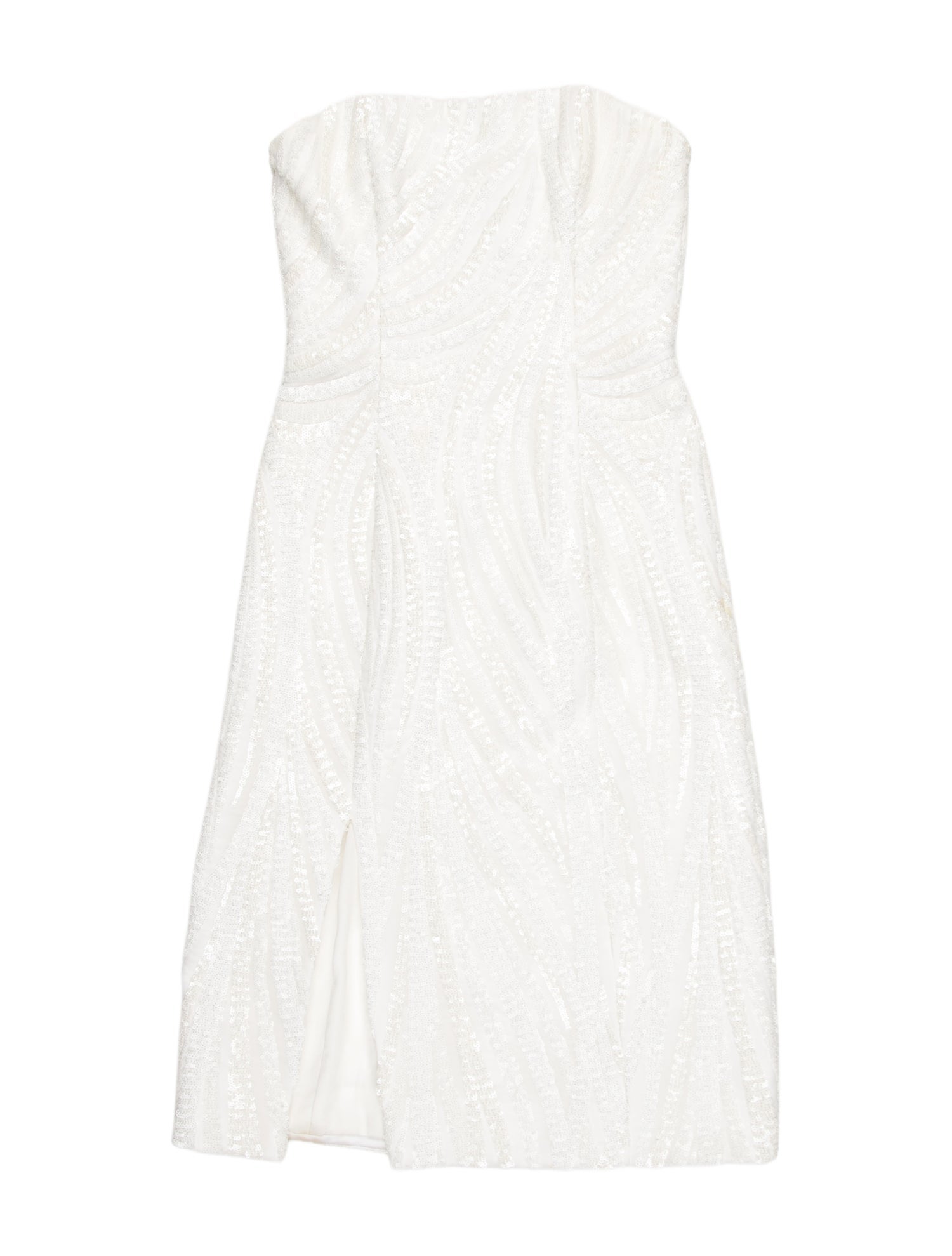 Halpern Strapless Mini Dress