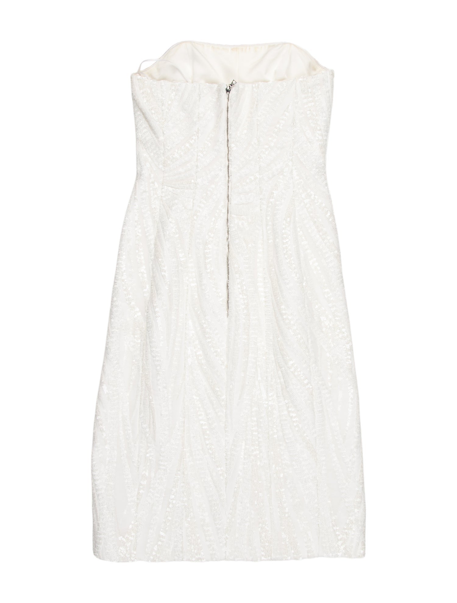 Halpern Strapless Mini Dress