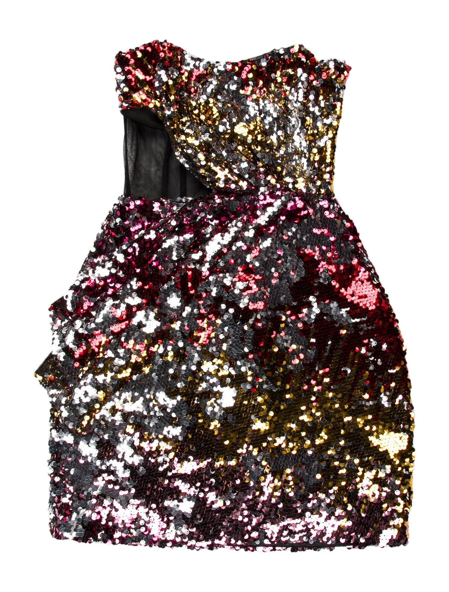 Halpern Strapless Mini Dress w/ Tags