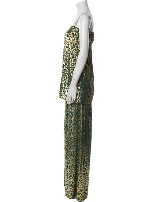 Halpern Printed Pant Set