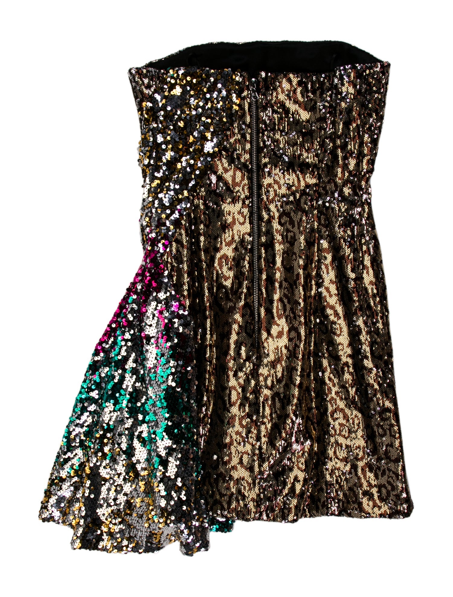 Halpern Strapless Mini Dress w/ Tags