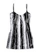 Halpern Scoop Neck Mini Dress