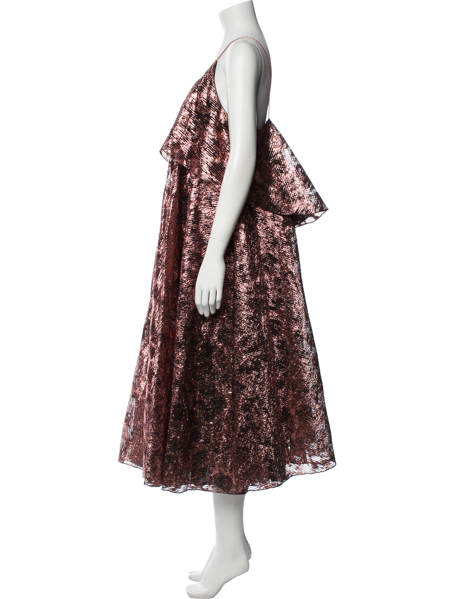 Halpern Halterneck Long Dress w/ Tags