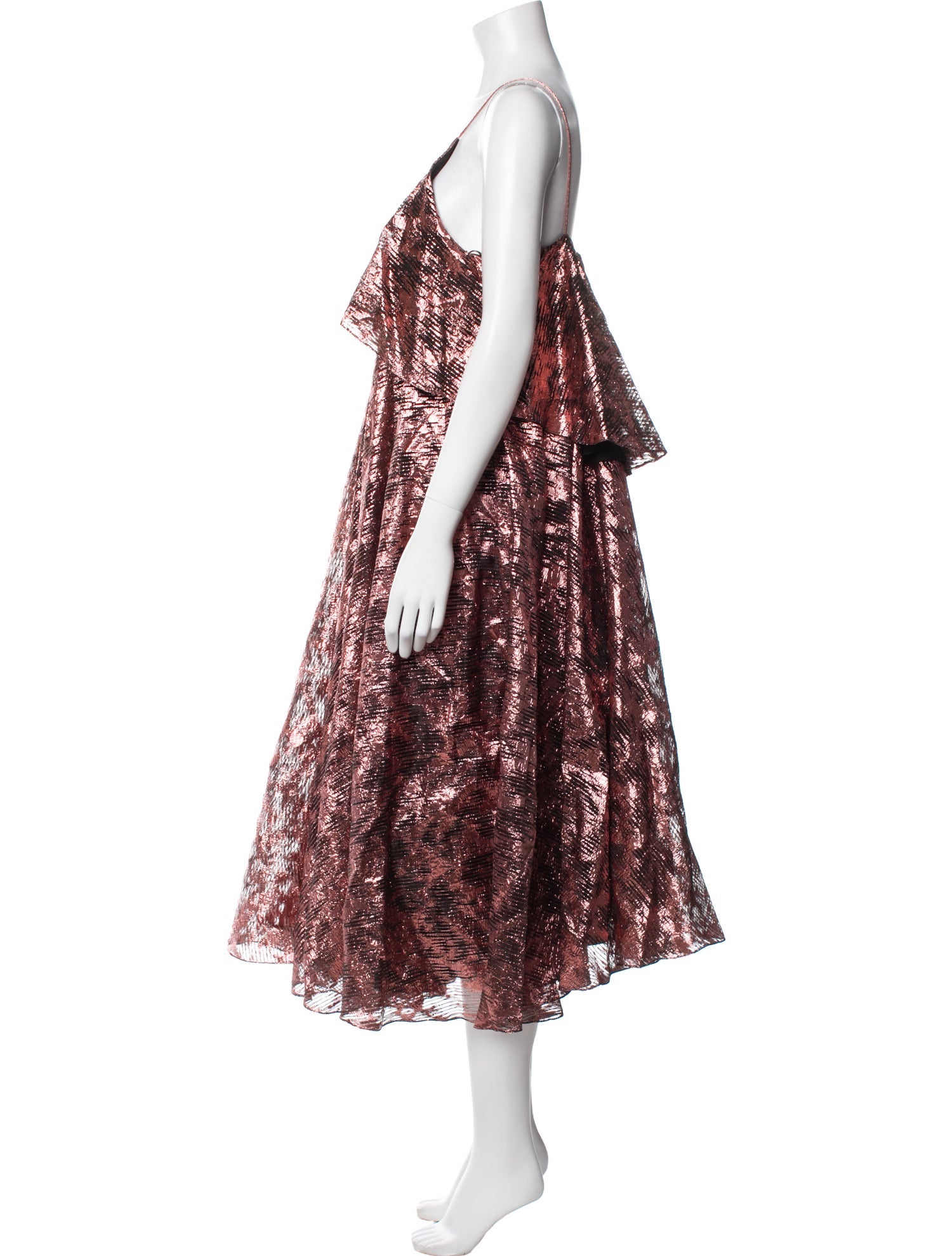 Halpern Halterneck Long Dress