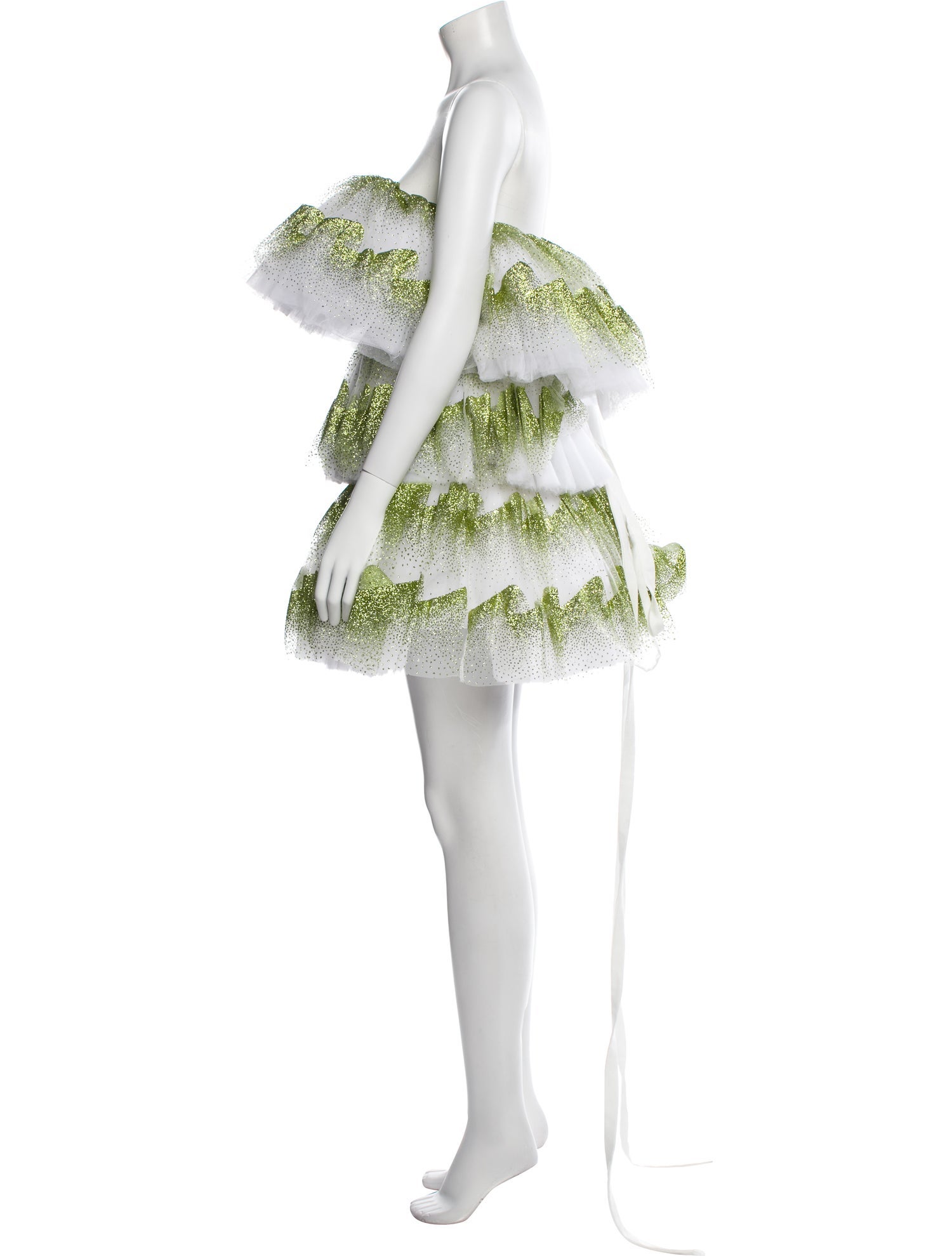 Halpern Printed Mini Dress