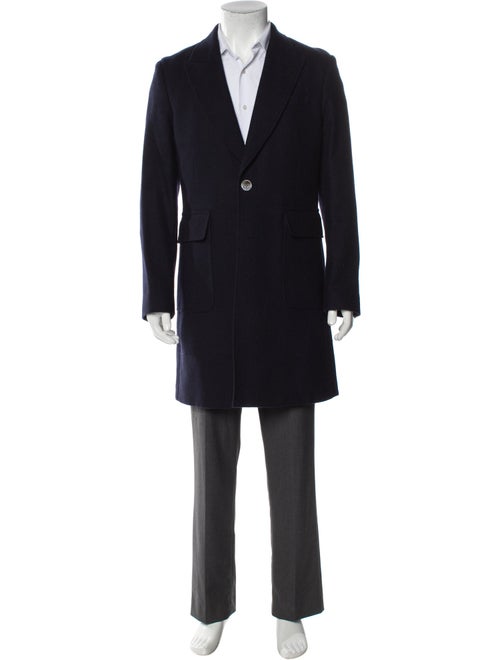 Hardy Amies Merino Wool Overcoat