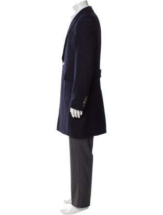 Hardy Amies Merino Wool Overcoat