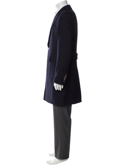 Hardy Amies Merino Wool Overcoat