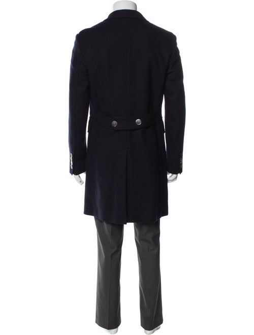 Hardy Amies Merino Wool Overcoat