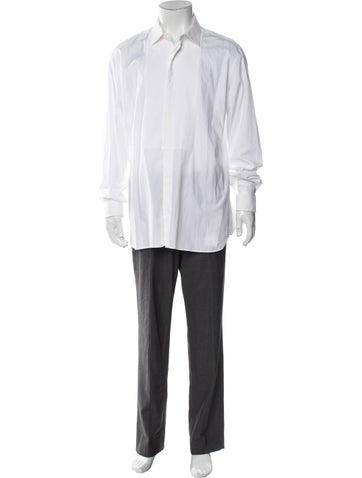 Hardy Amies Dress Shirts Long Sleeve Shirt 3XL