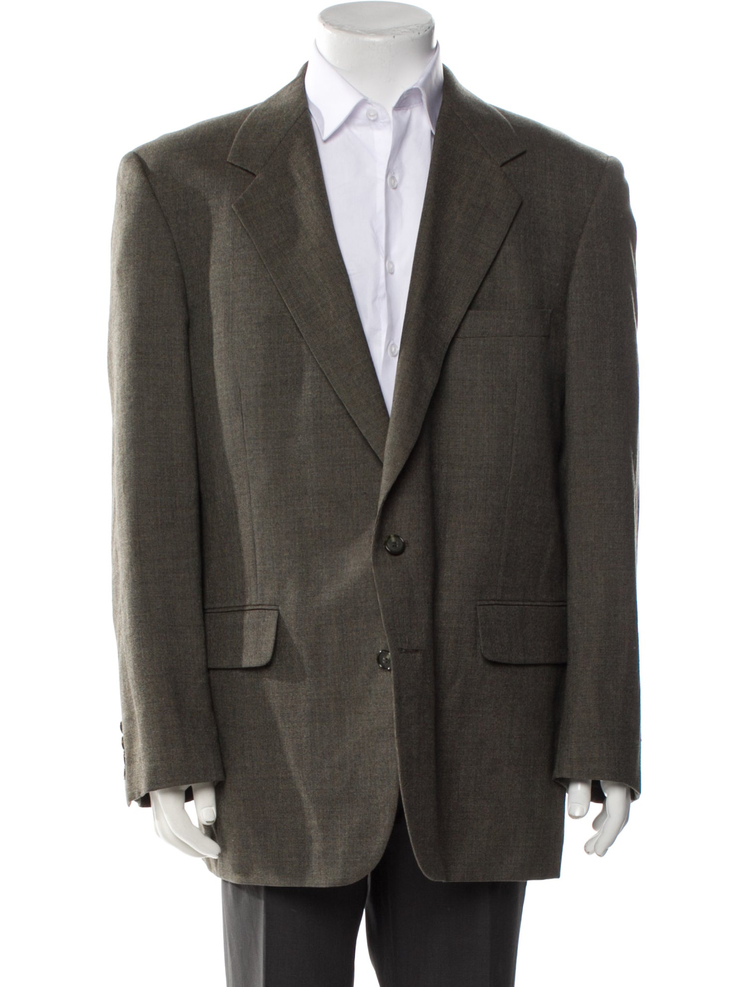 Hardy Amies Wool Overcoat