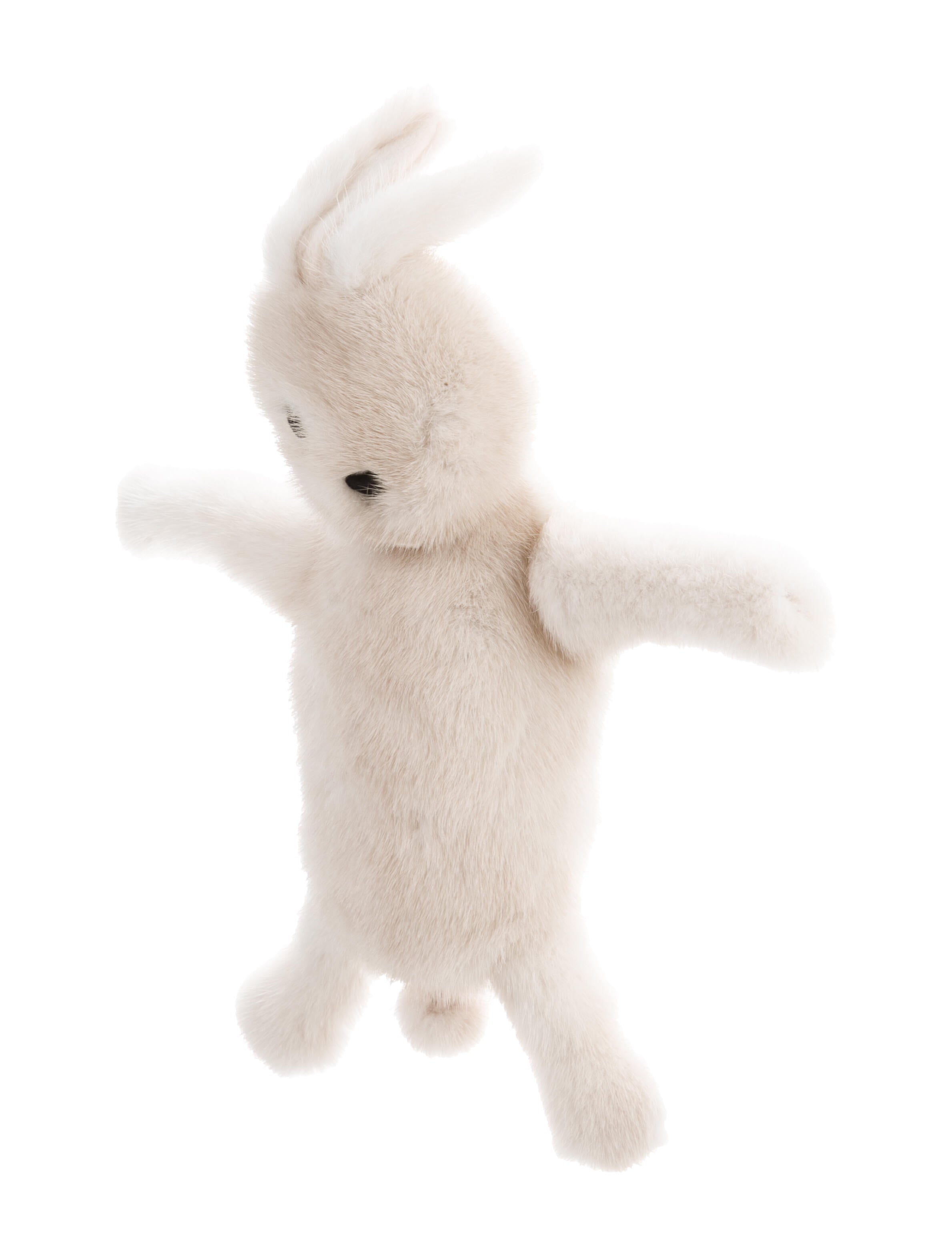 HUN RICK OWENS 2020 Fat Bunny Bag w/ Tags - Neutrals Mini Bags