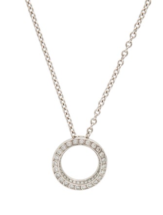 Harry Kotlar 18K Circle Scallop Art Pendant w/ Unbranded 14K Chain Necklace