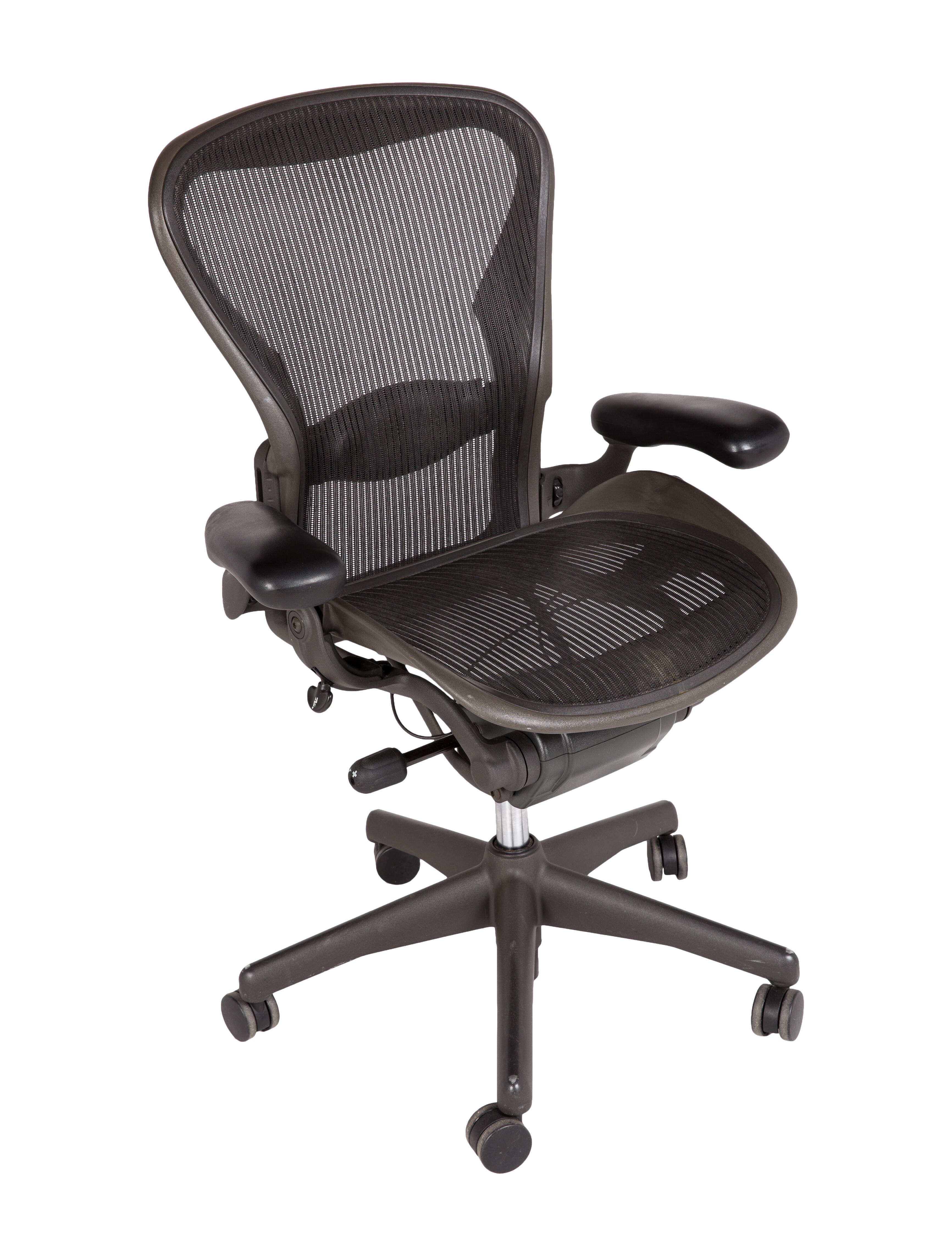 Herman Miller Aeron Chair Black, 1 pieces Office, Furniture