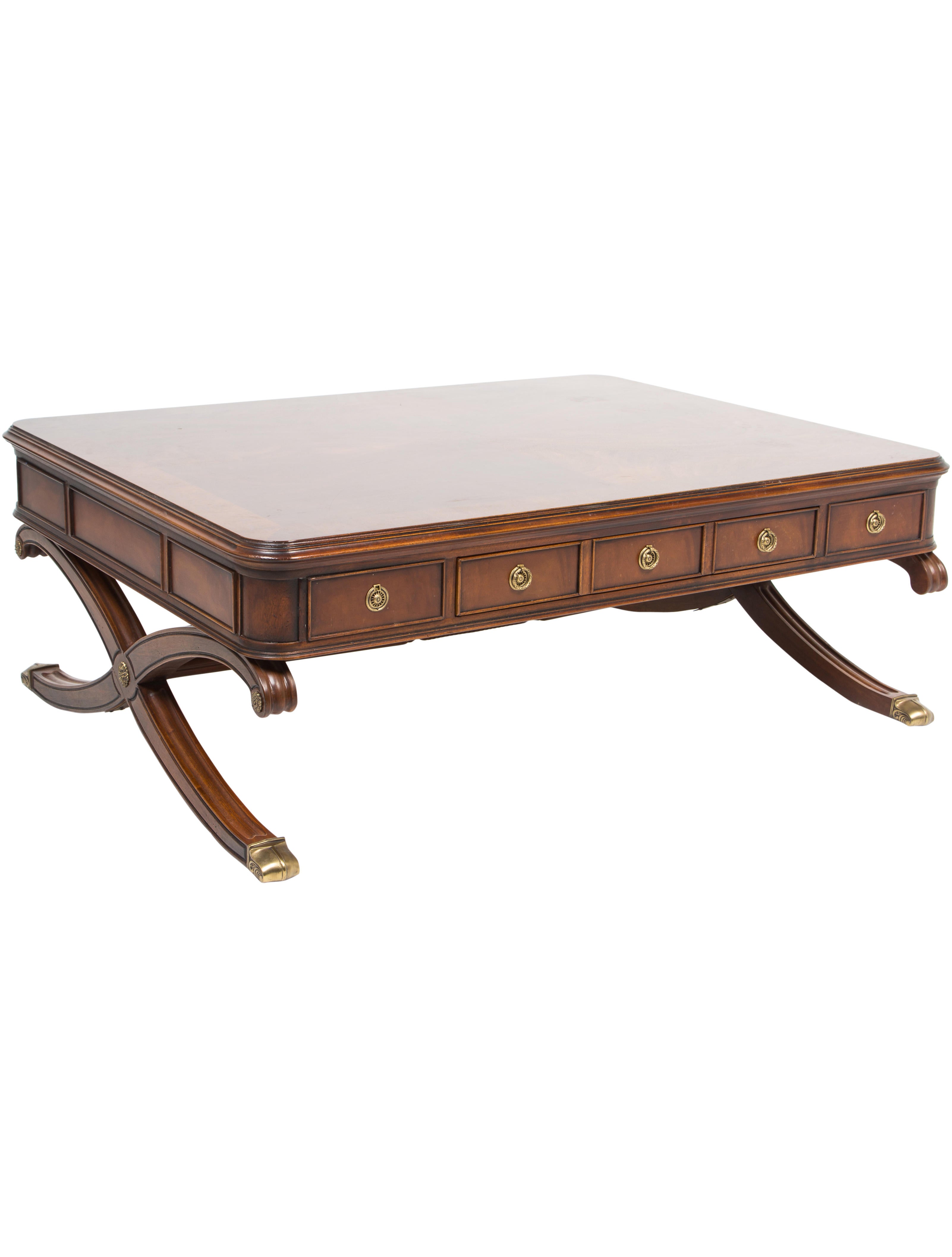 Henredon Coffee Table Studio One 3d House Drawing Henredon Mahogany Natchez Coffee Table Furniture Hrnts20012 Rh Therealreal Com Game Heritage End Tables