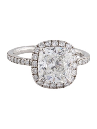 Harry Winston Platinum 2.52ct Diamond 'The One' Engagement Ring