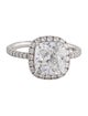 Harry Winston Platinum 2.52ct Diamond 'The One' Engagement Ring