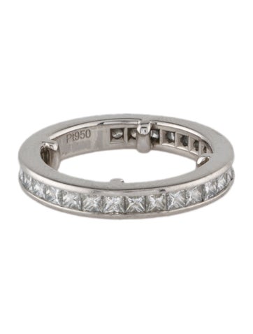 Harry Winston Eternity Band Platinum 1.40ctw Diamond Wedding 2