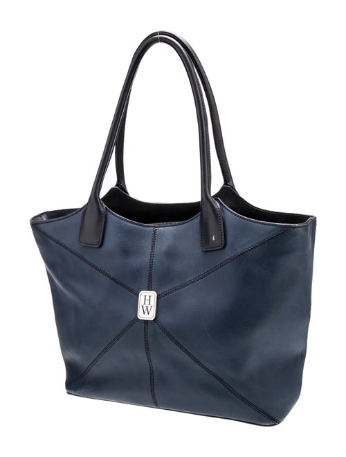 Harry Winston Leather Shoulder Bag