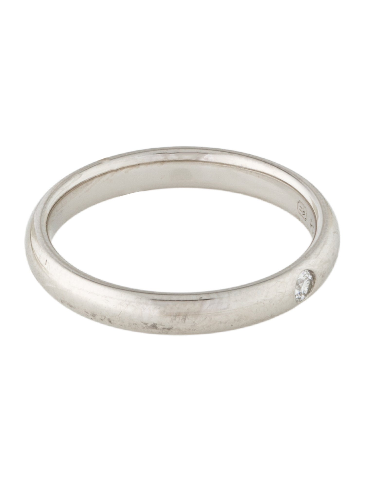 Harry Winston Platinum Diamond Wedding Band