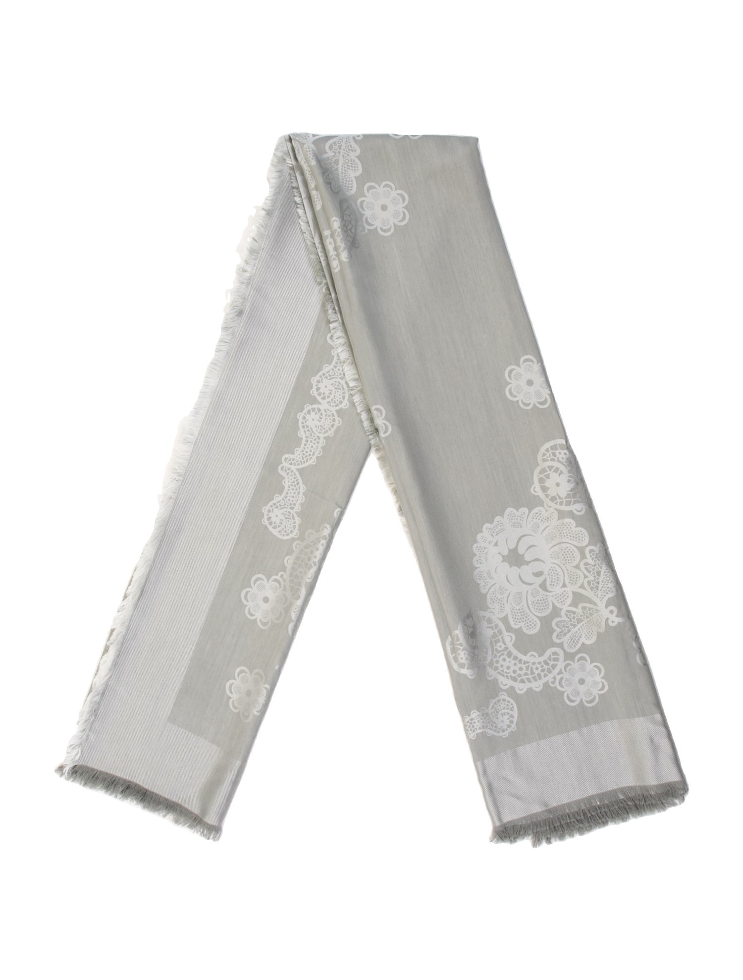 Harry Winston Silk Printed Scarf