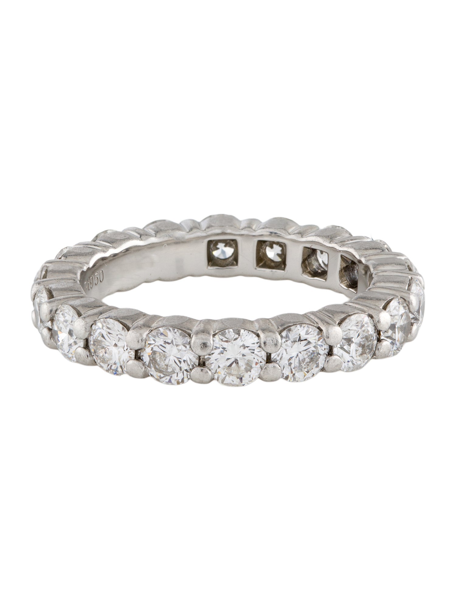 Harry Winston Platinum 1.98ctw Diamond Eternity Band