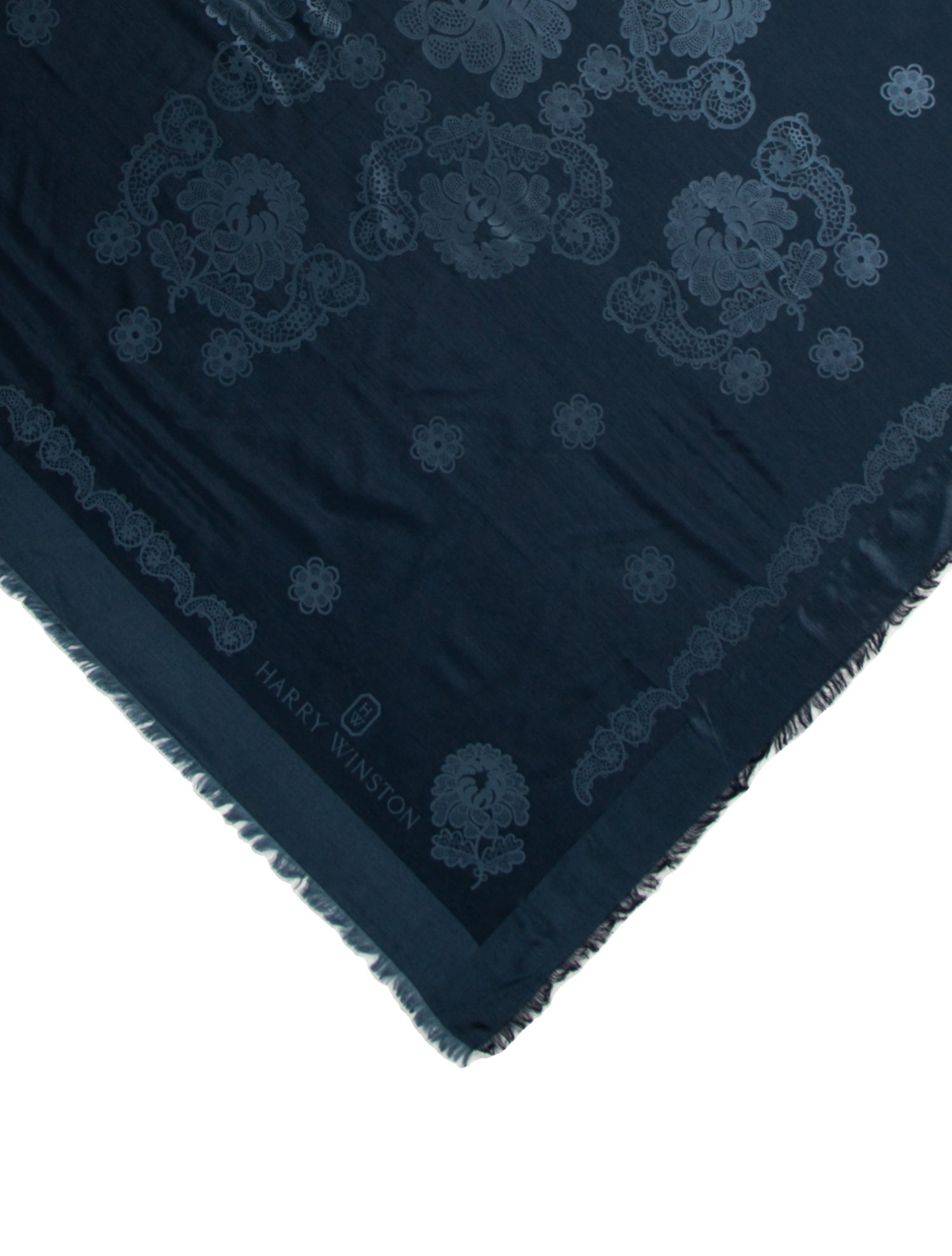 Harry Winston Silk Printed Scarf