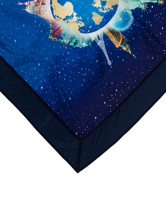 Harry Winston Silk Printed Scarf