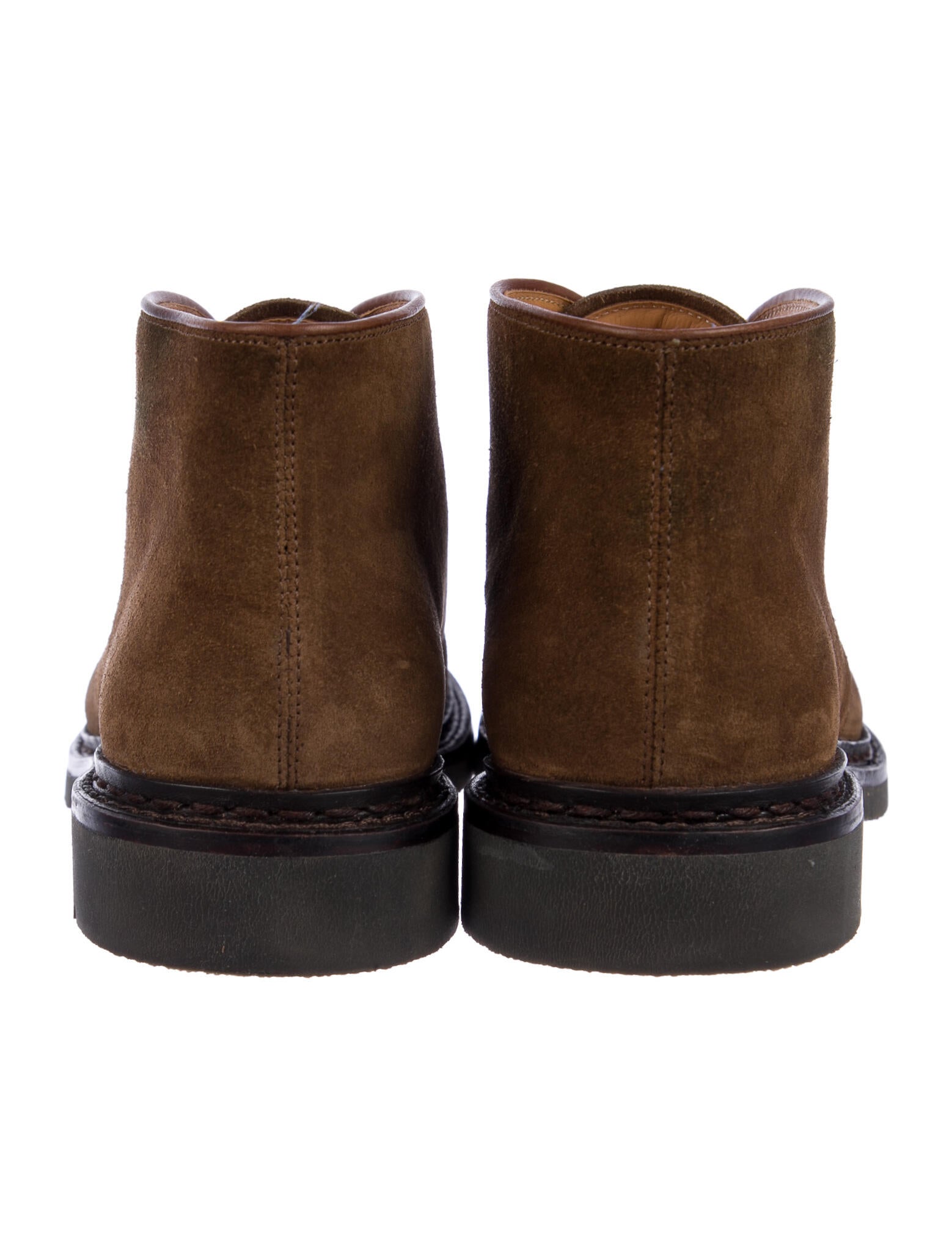 Heschung Suede Lace-Up Boots