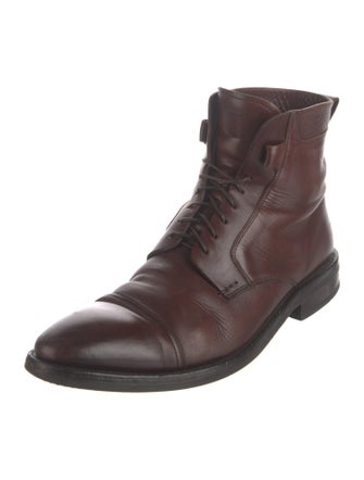 Heschung Leather Lace-Up Boots