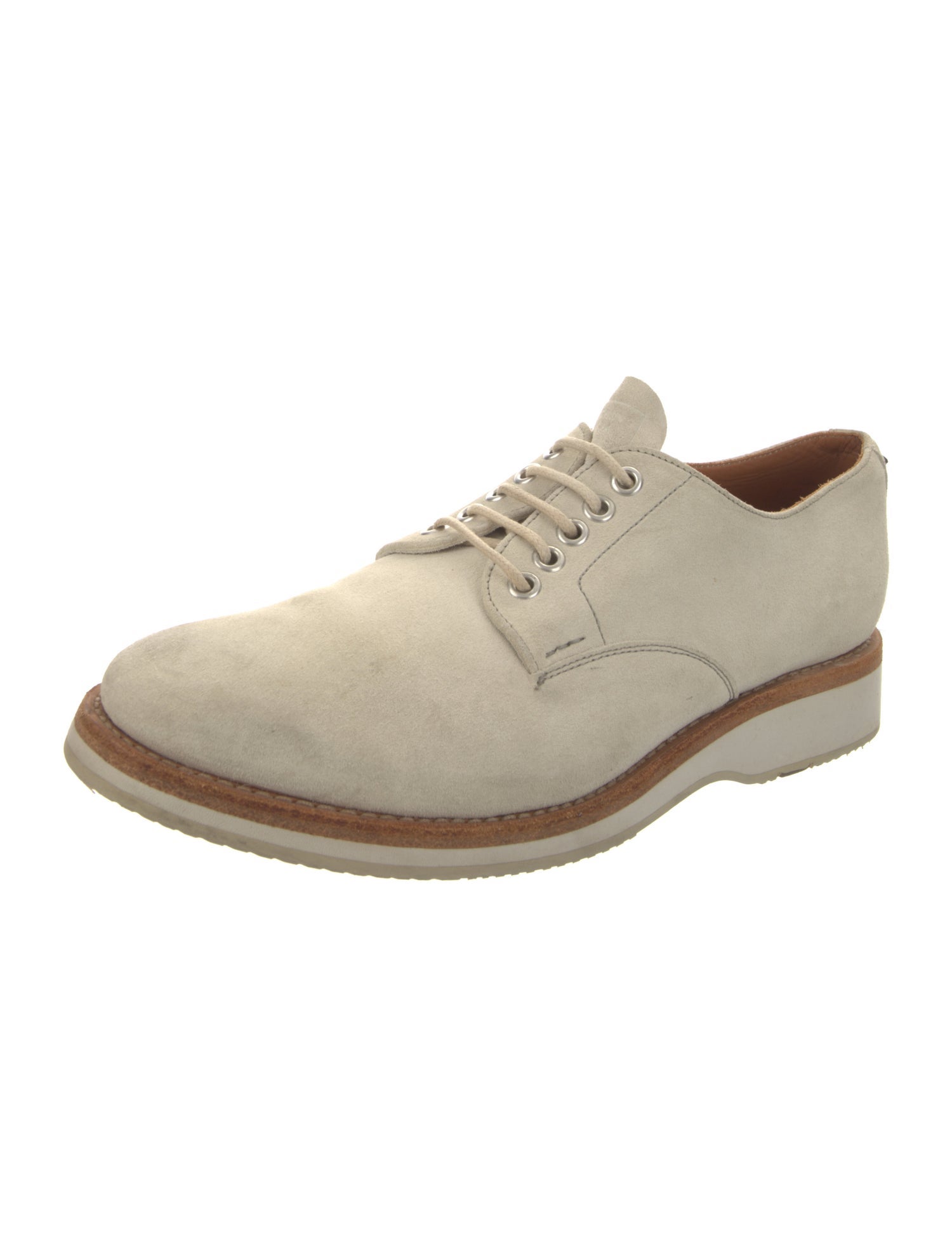 Heschung Suede Derby Shoes