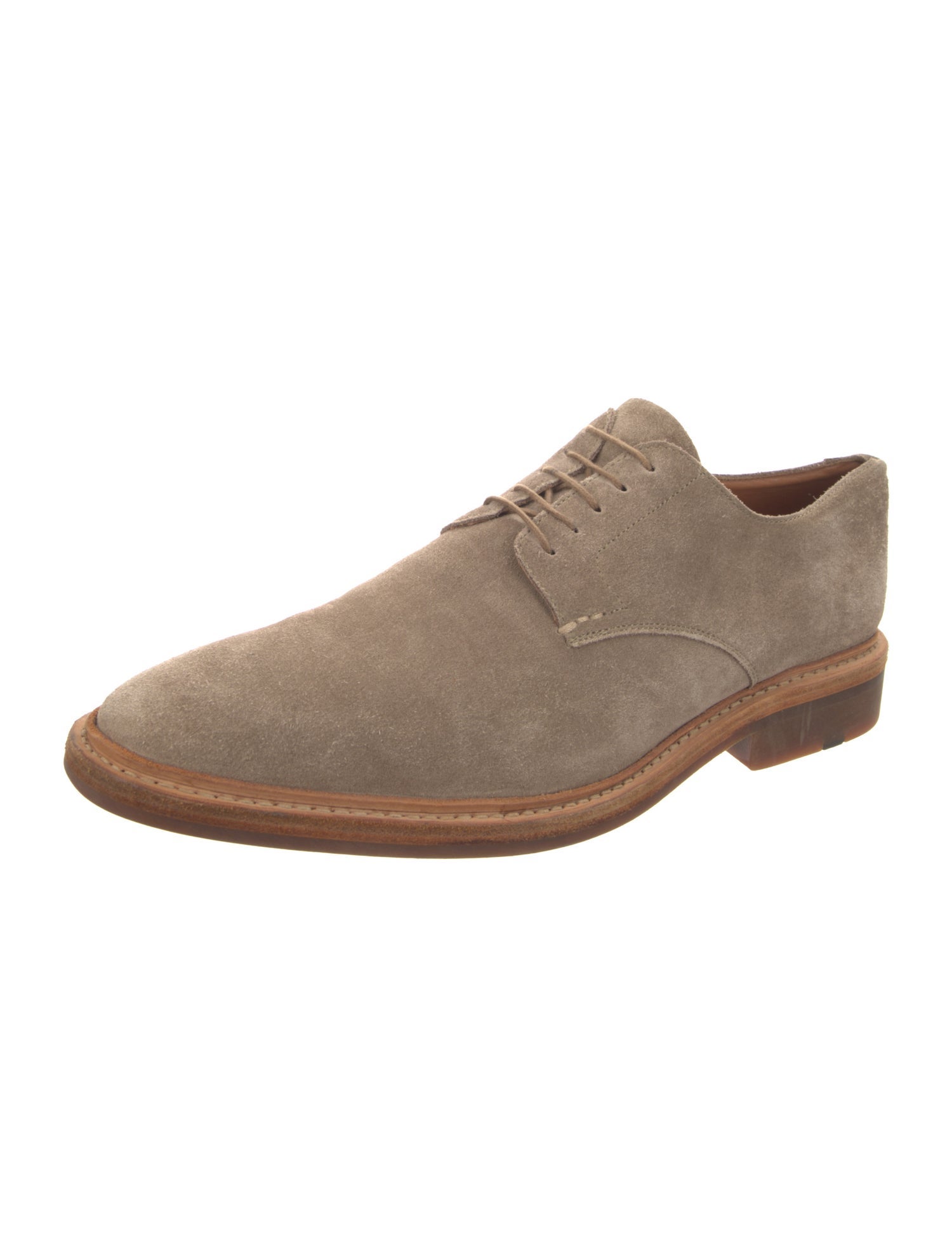 Heschung Suede Derby Shoes