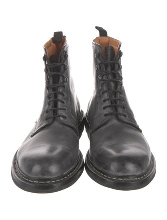 Heschung Leather Lace-Up Boots