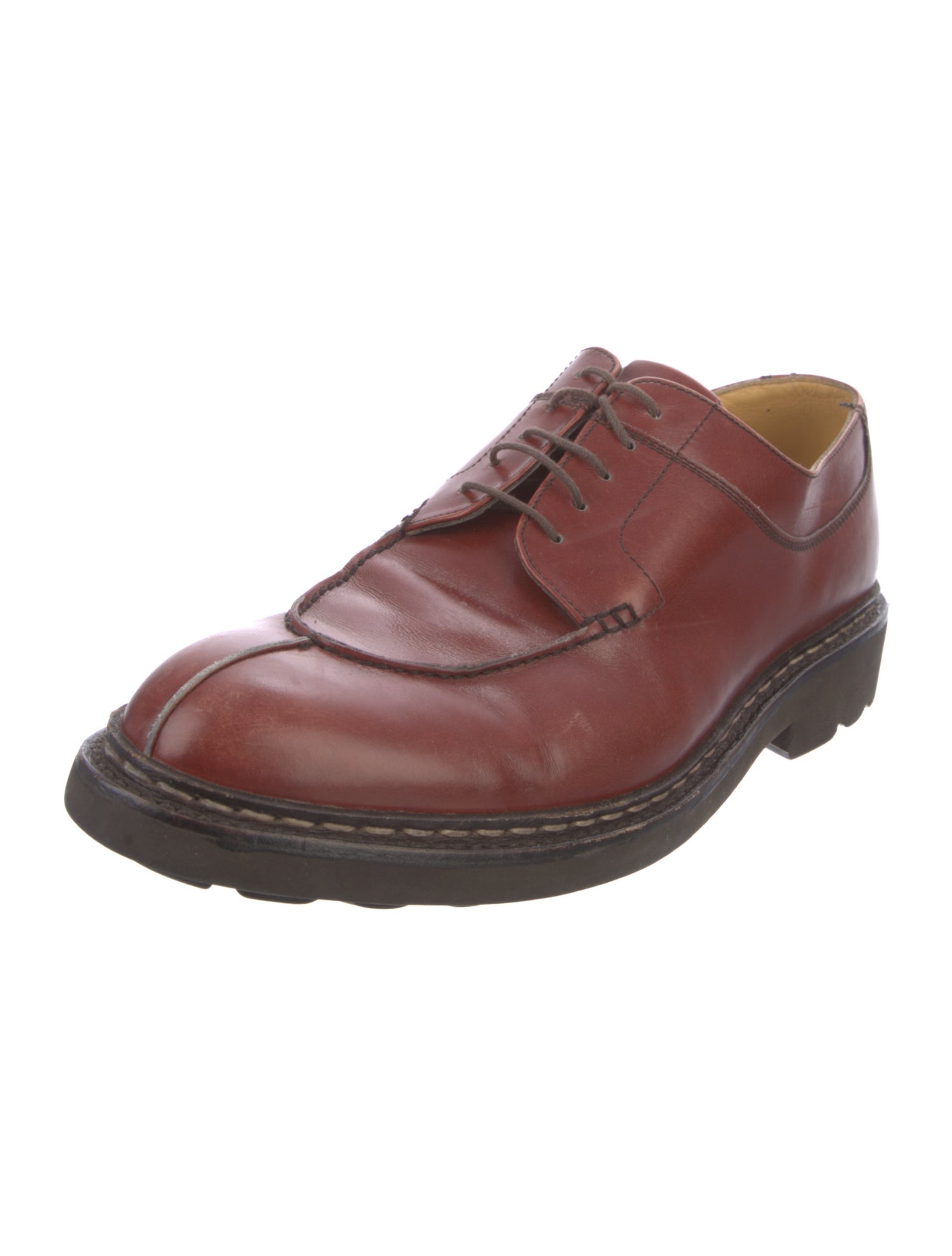Heschung Leather Derby Shoes