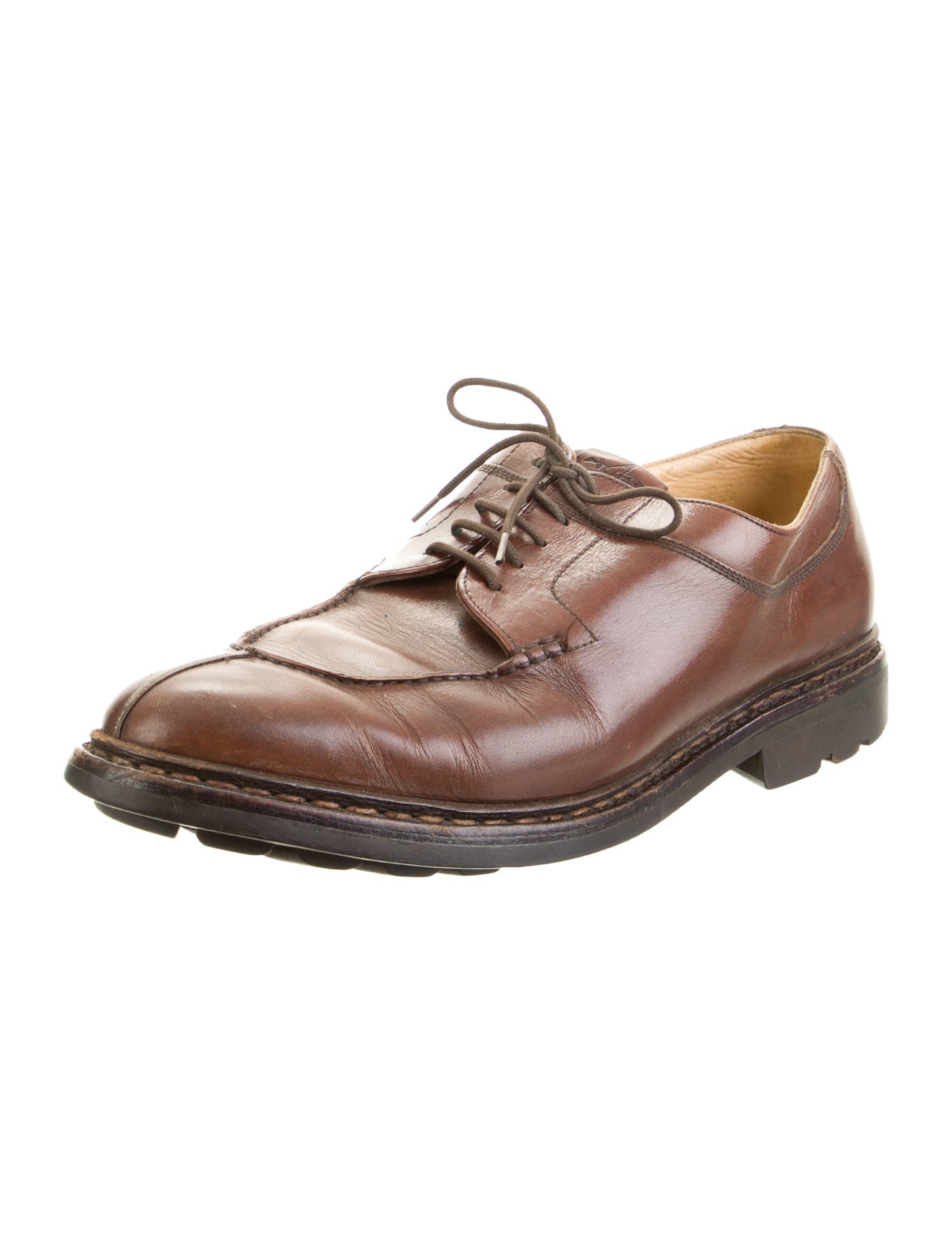 Heschung Leather Derby Shoes