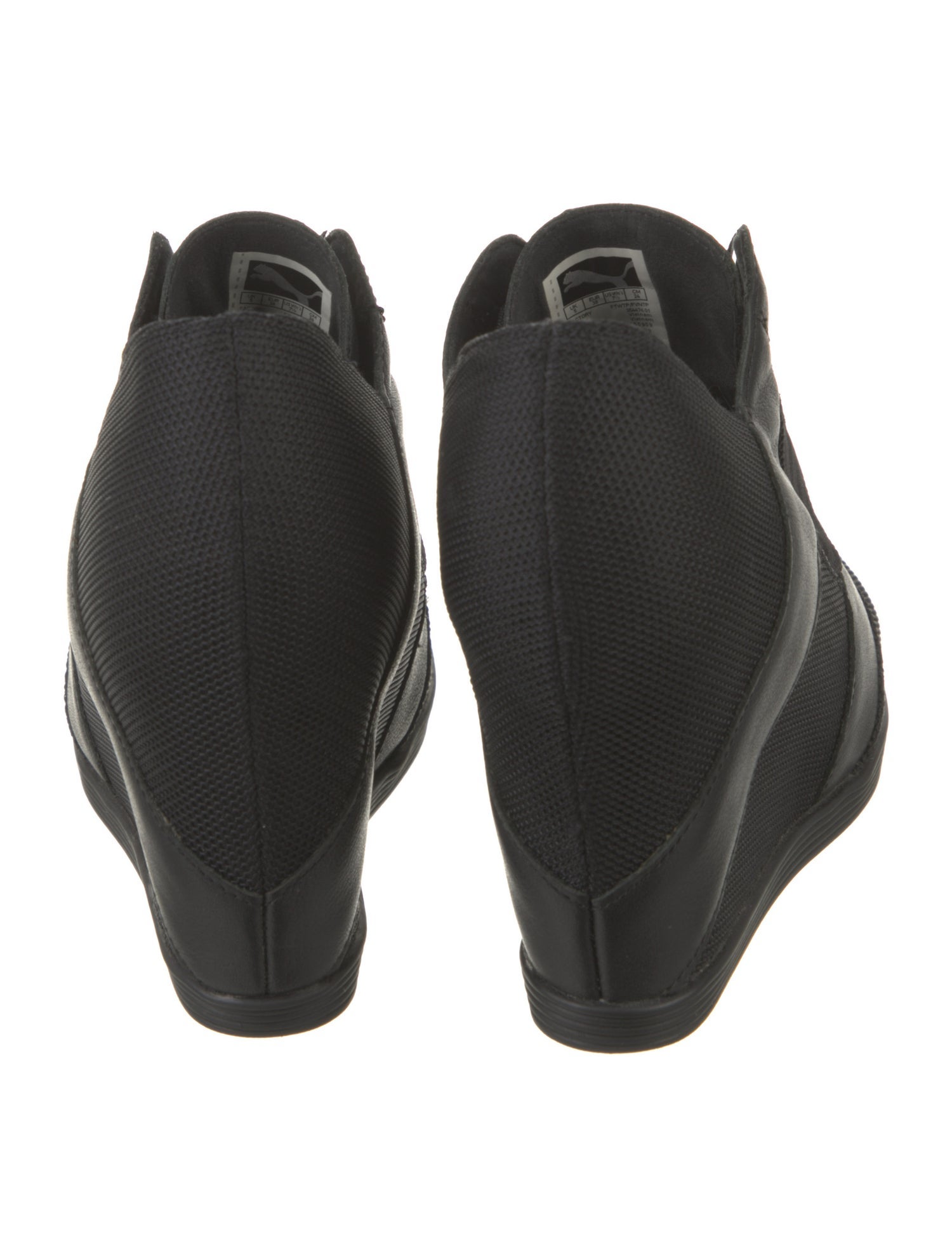 Hussein Chalayan x Puma wedge Wedge Sneakers - Black Sneakers