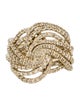 H.Stern 18K Diamond Zephyr Twist Knot Cocktail Ring