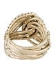 H.Stern 18K Diamond Zephyr Twist Knot Cocktail Ring