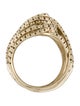 H.Stern 18K Diamond Zephyr Twist Knot Cocktail Ring