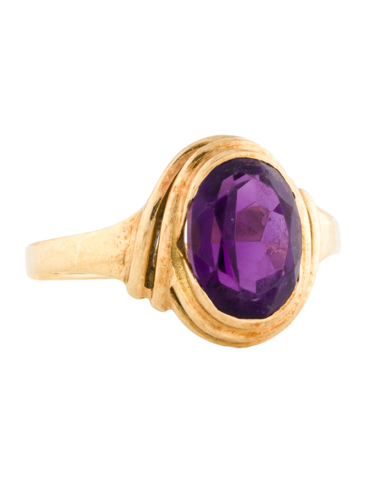 H.Stern 18K 1.96ct Amethyst Cocktail Ring