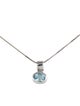 H.Stern 18K 1.15ctw Aquamarine Pendant Necklace