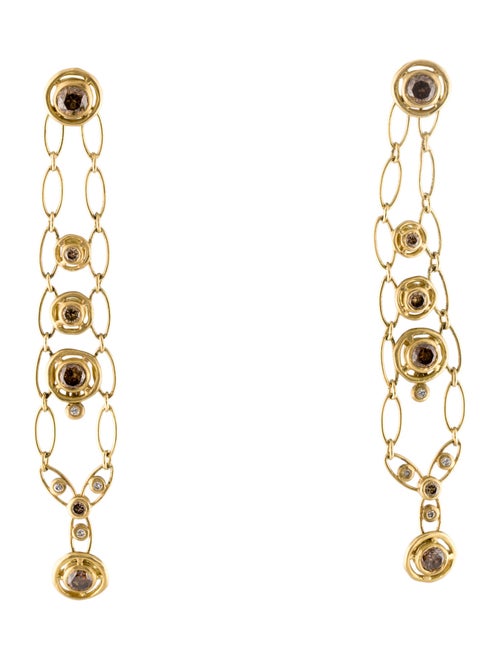 H.Stern 18K 2.07ctw Diamond Drop Earrings