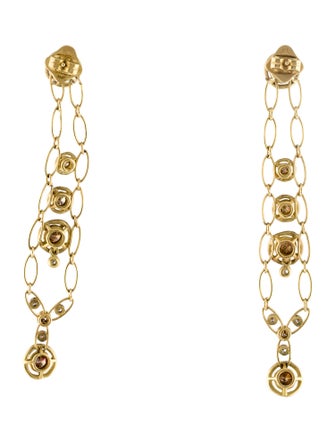 H.Stern 18K 2.07ctw Diamond Drop Earrings