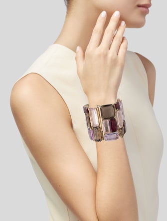 H.Stern 18K Multistone Cobblestone Link Bracelet Bracelet