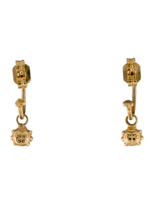 H.Stern 18K Ladybug Drop Earrings