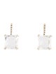 H.Stern Quartz & Diamond Cobblestone Drop Earrings