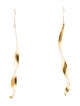 H.Stern 18K Twist Threader Drop earrings