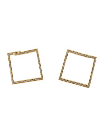 H.Stern 18K 1.00ctw Diamond Drop Earrings