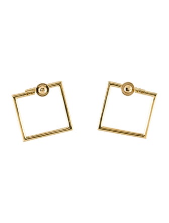 H.Stern 18K 1.00ctw Diamond Drop Earrings