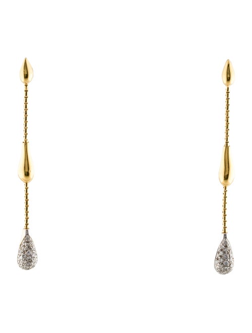 H.Stern 18K Diamond Pavé Drop Earrings